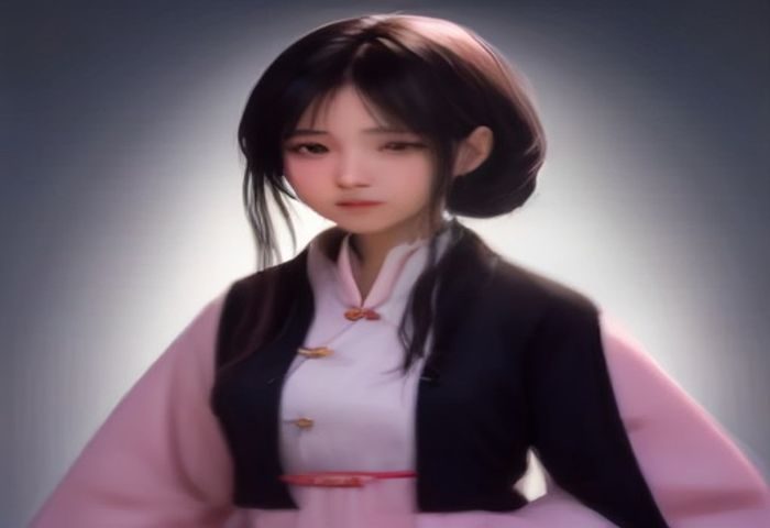 专业摄影棚内，身着白色礼服的网站美女模特在柔光灯下展示优雅姿态，画面构图精致，色调温暖奶白，是高端写真摄影的代表作品
